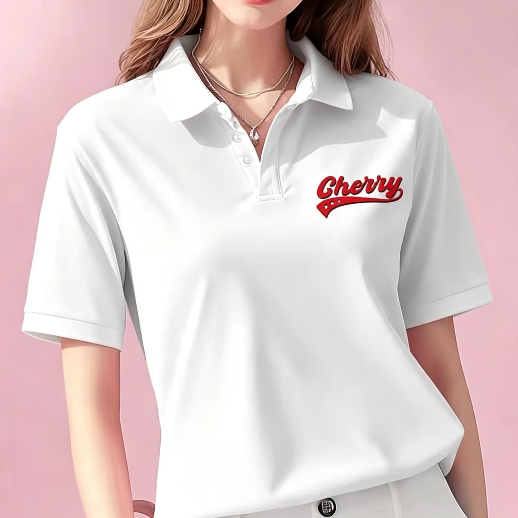 Men'S Polo Formal Wear - Casual witte unisex poloshirt met stijlvolle