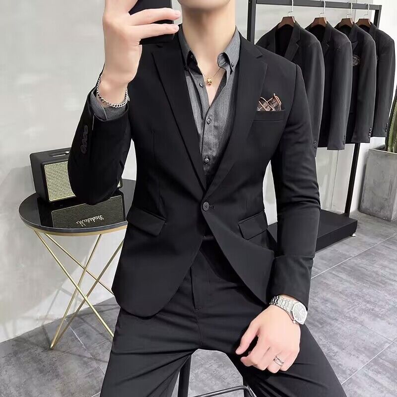 Men'S Urban Formal Wear - Op maat gemaakte trouwpakset voor heren,