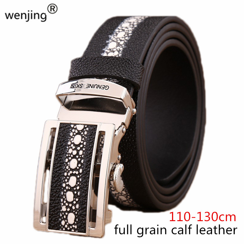 Mens Formal Look - SIZOC S25B811 Heren Klassieke lederen riem