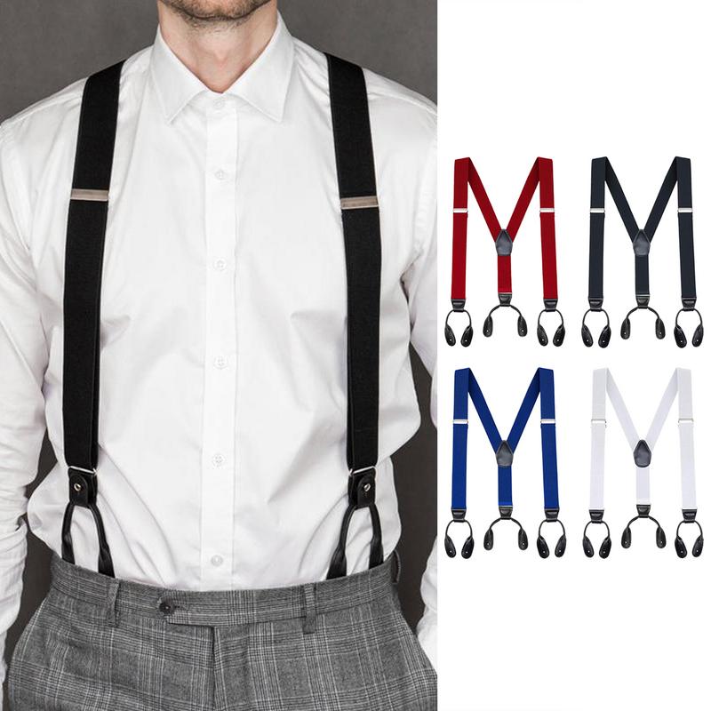 Suspender Clip Formal - Volwassen Mannen Jarretel Zware Mannen Casual
