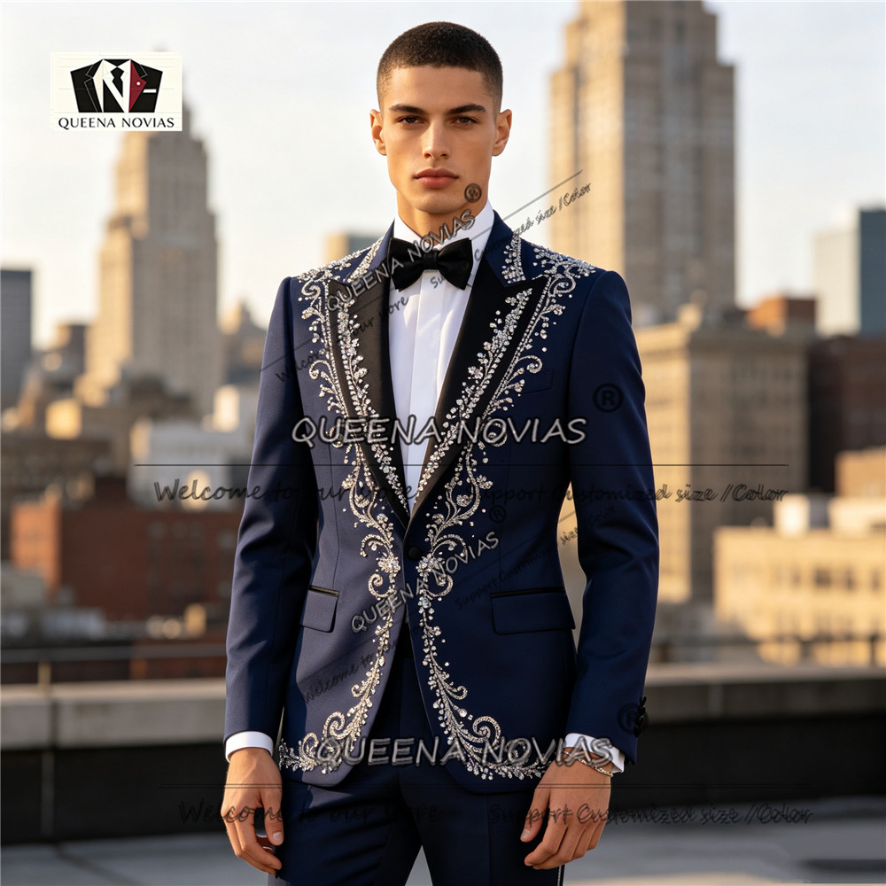 Men'S Formal Dinner Wear - Heren Formele Kleding Smoking Pak Slim