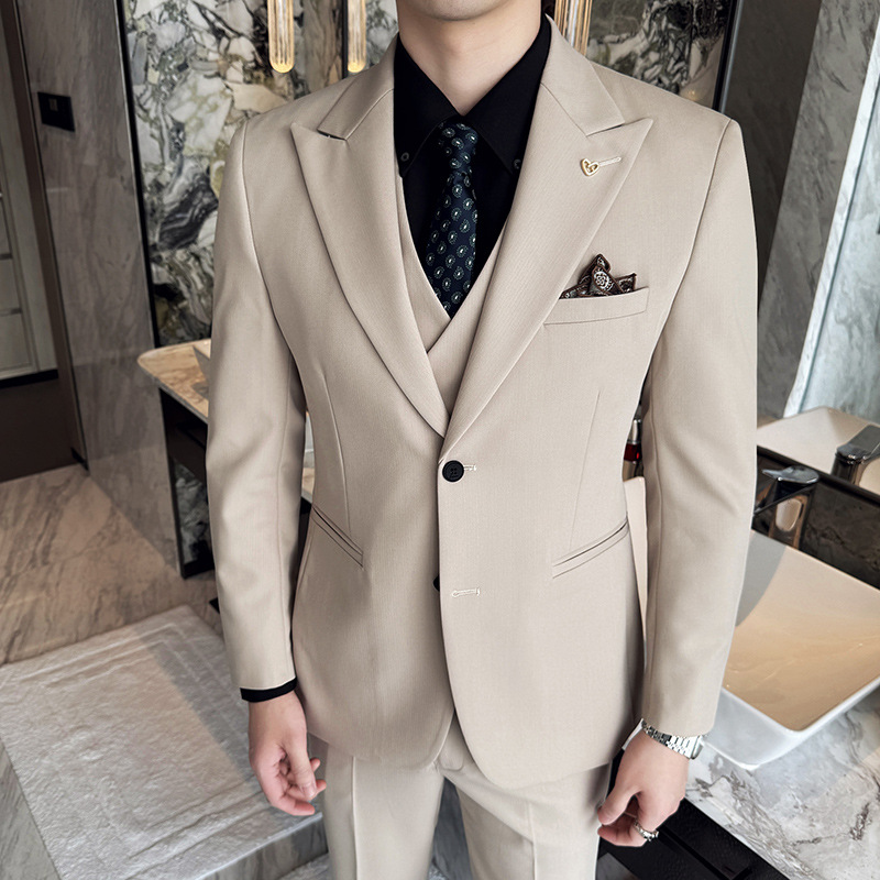 Witte Herenpakken 3 Stuks Slim - Men'S Formal Dinner Wear recensie en prijs