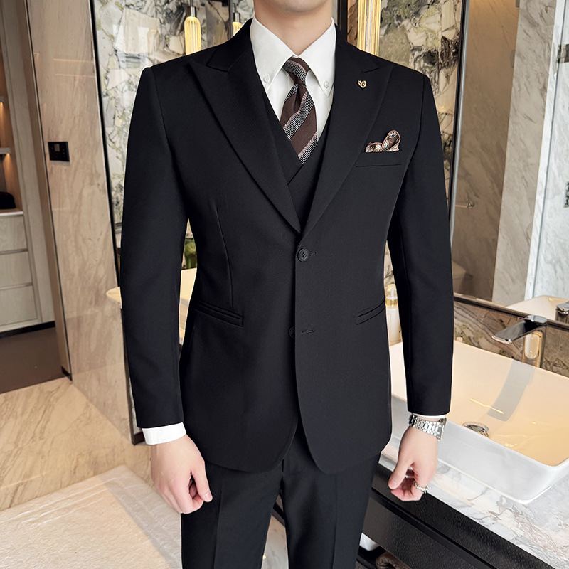 Witte Herenpakken 3 Stuks Slim - Men'S Formal Dinner Wear recensie en prijs