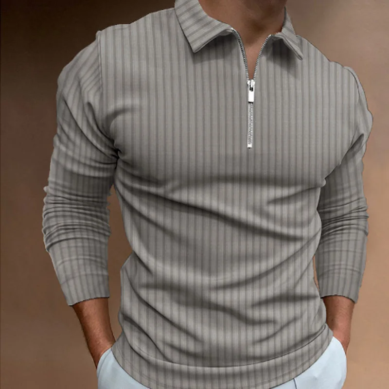 Heren lente- en herfstpolo met - Men'S Polo Formal Wear recensie en prijs
