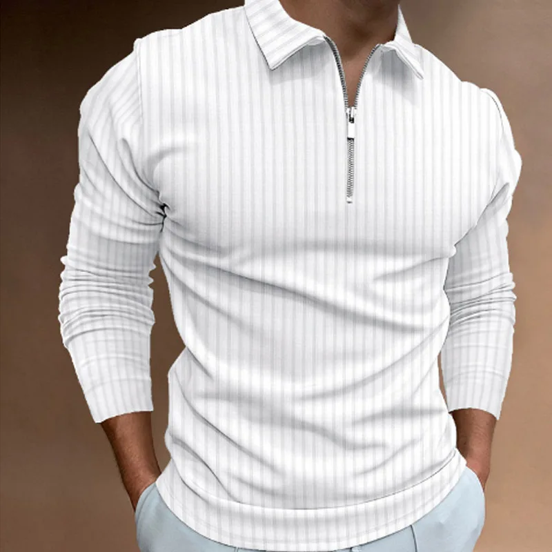 Heren lente- en herfstpolo met - Men'S Polo Formal Wear recensie en prijs