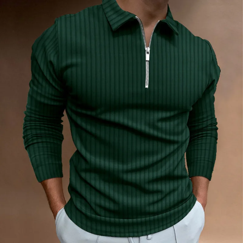 Heren lente- en herfstpolo met - Men'S Polo Formal Wear recensie en prijs