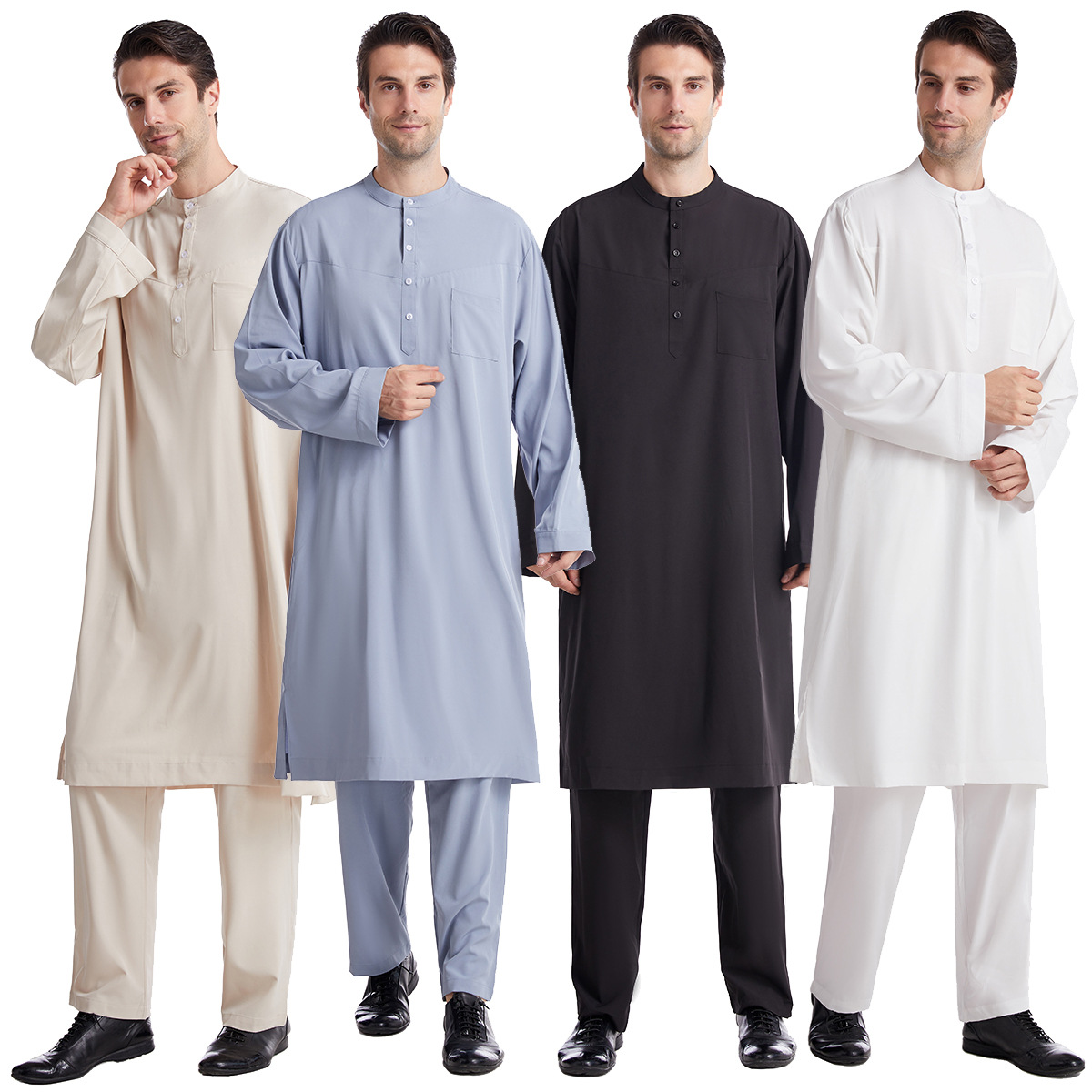 Moslim mannen Jubba Thobe 2-de - Men Formal Wear Dubai recensie en prijs
