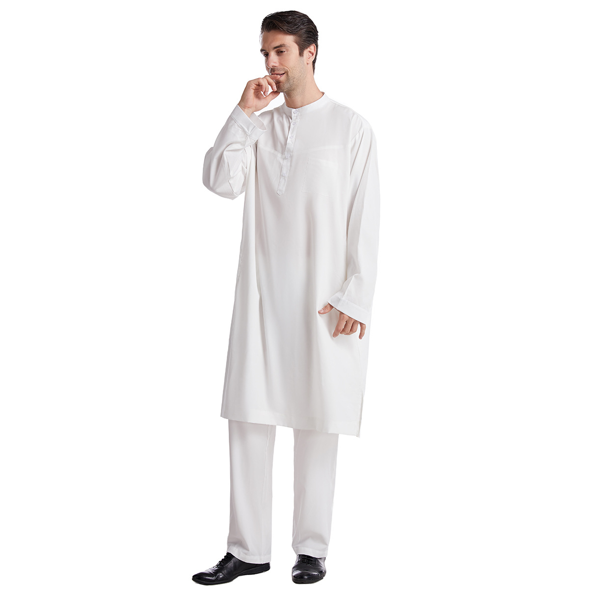 Moslim mannen Jubba Thobe 2-de - Men Formal Wear Dubai recensie en prijs