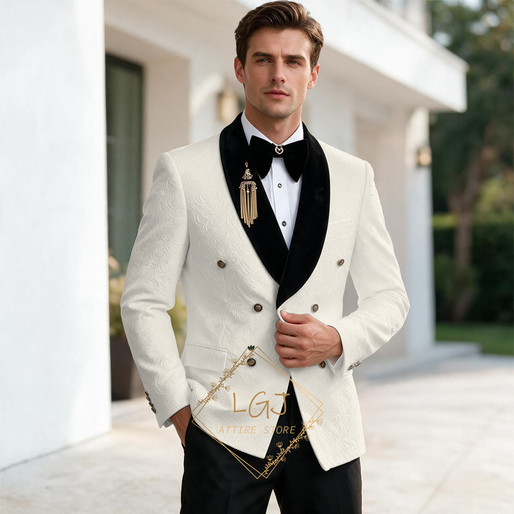 Luxe 2-delige heren smokingset - Men'S Formal Dinner Wear recensie en prijs