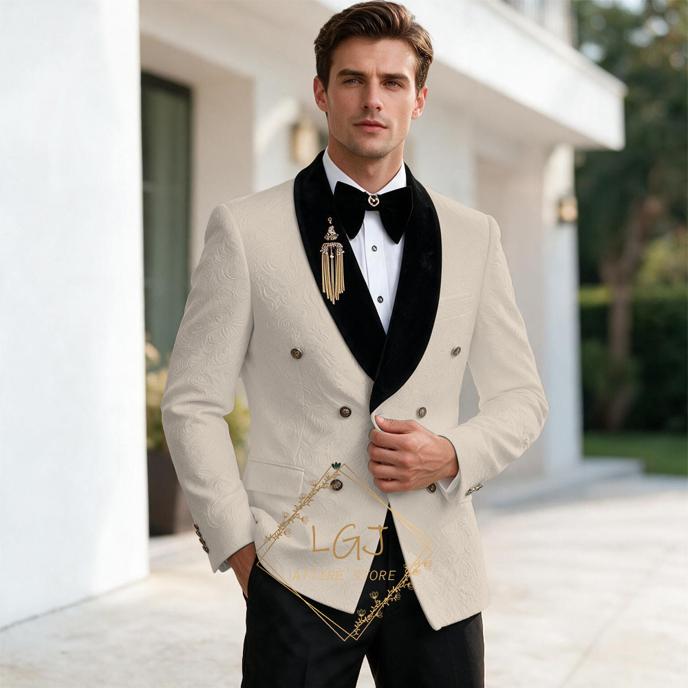 Luxe 2-delige heren smokingset - Men'S Formal Dinner Wear recensie en prijs