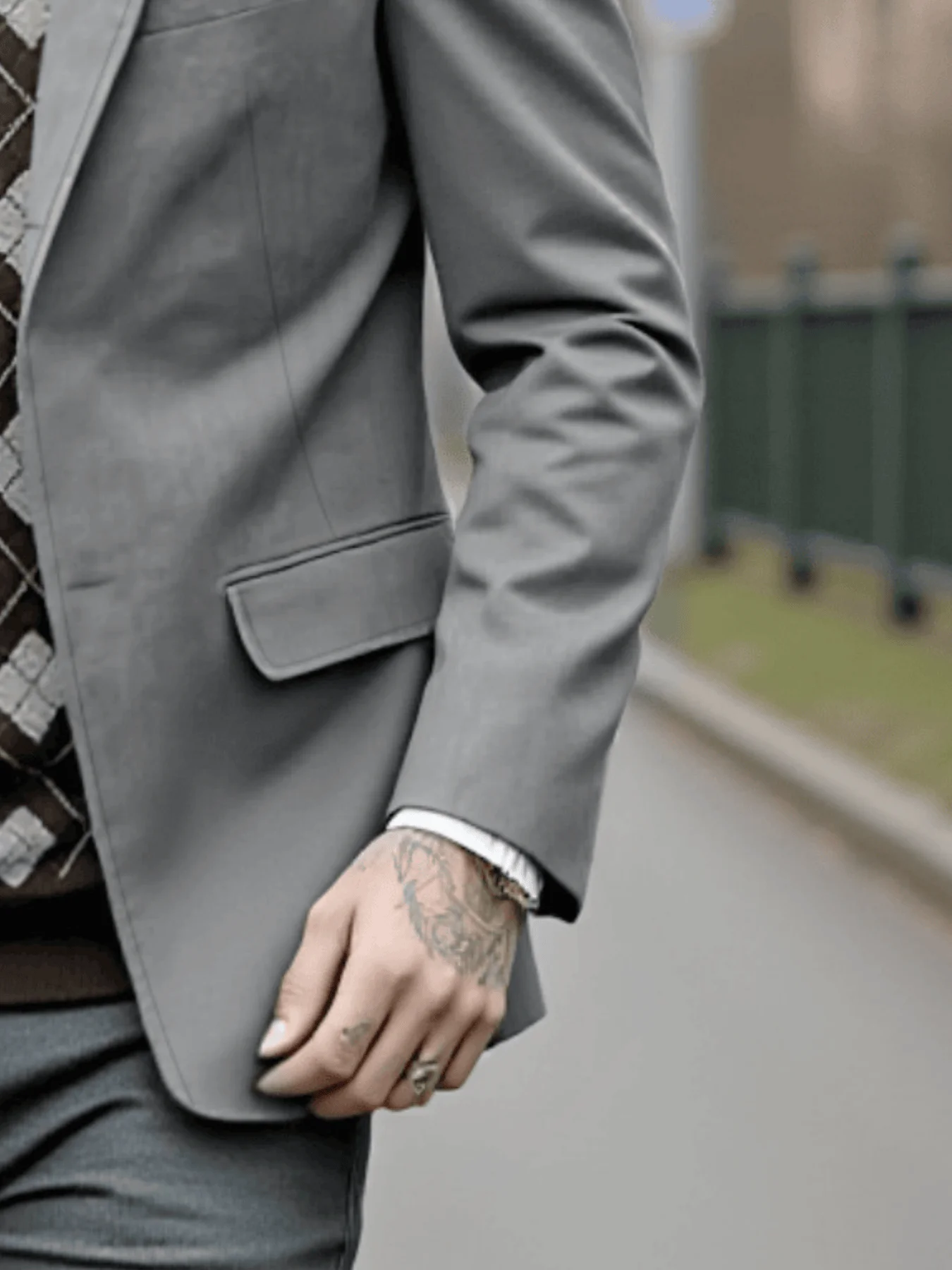 Lente herenjack met enkele rij - Men'S Urban Formal Wear recensie en prijs