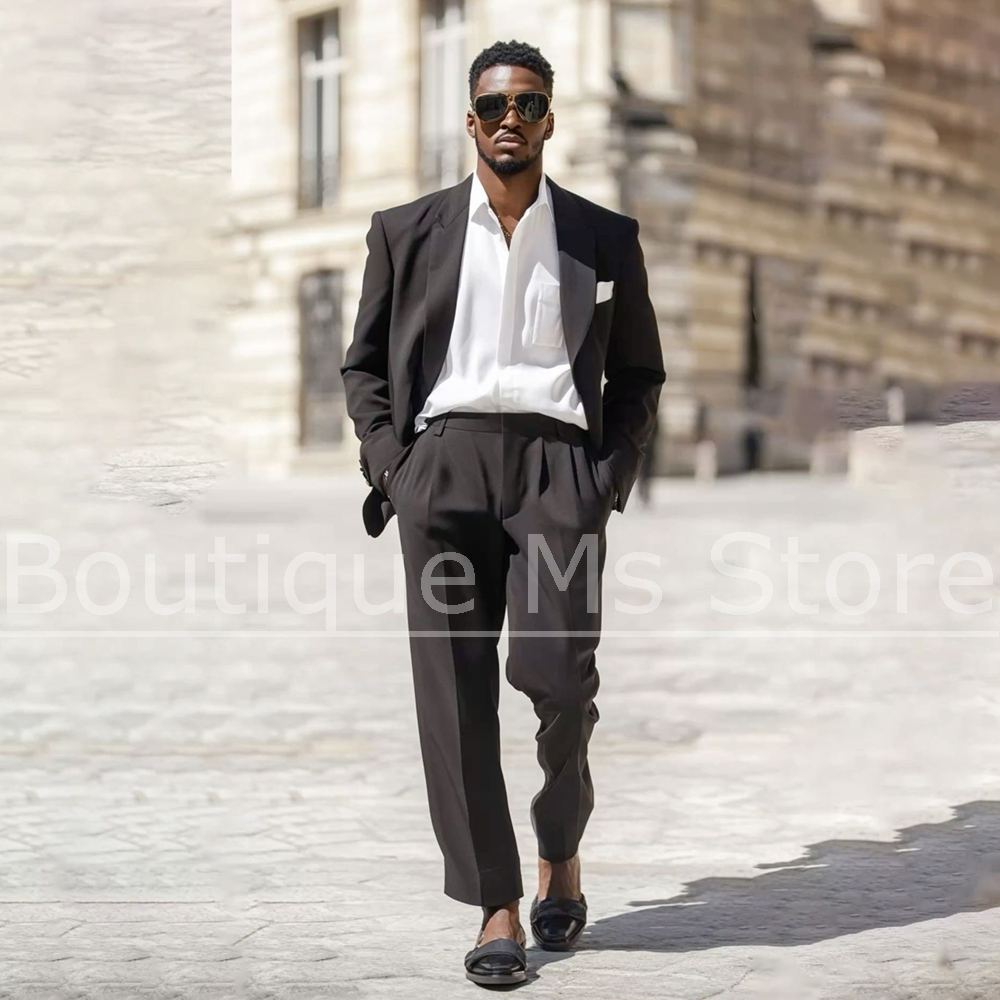 Donkerbruin herenpak, 2-delig, - Men'S Formal Evening Wear recensie en prijs
