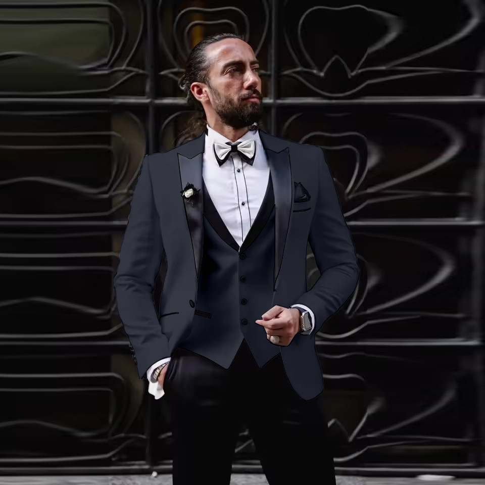 Heren Slim Fit 3-delig smoking - Men'S Formal Dinner Wear recensie en prijs