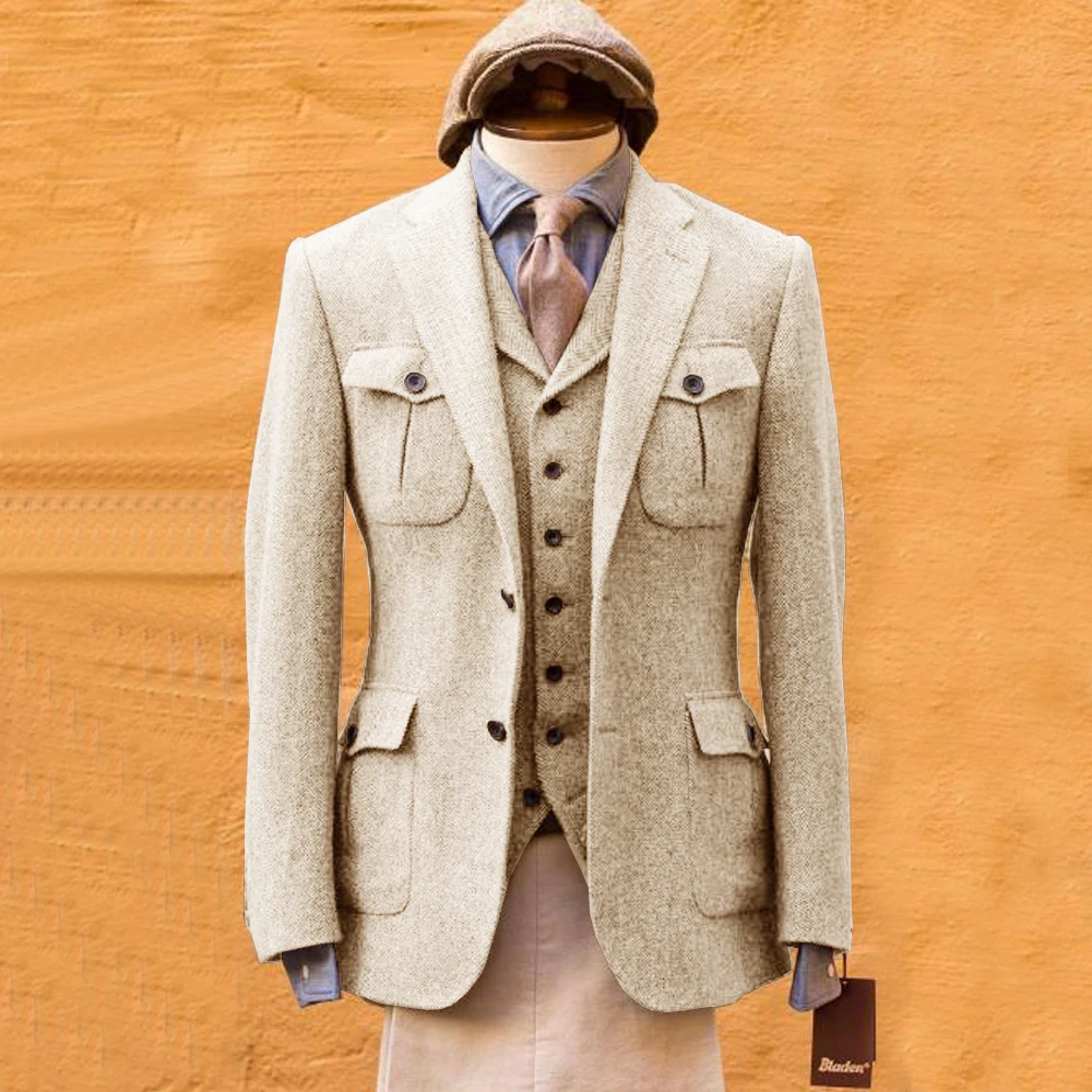 Herenpak Visgraatpatroon Forme - Mens Formal Look recensie en prijs