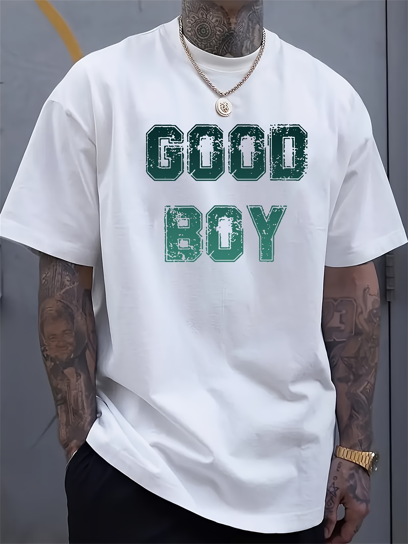 Heren T-shirt met opdruk 'Good - Men'S Urban Formal Wear recensie en prijs