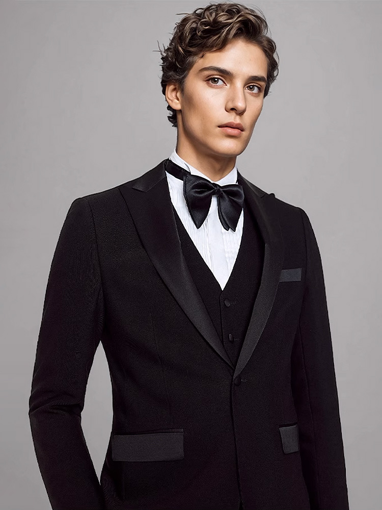 Herenpakken Set Luxe Zwarte Fo - Men'S Formal Dinner Wear recensie en prijs